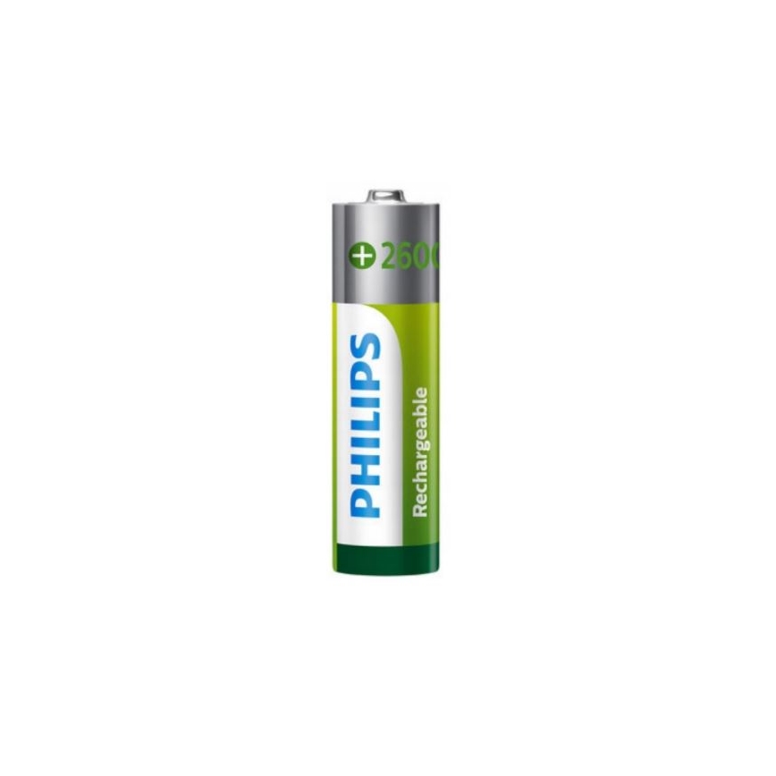 Philips R6B4B260/10 - 4 vnt. Įkraunamos AA NiMH baterijos/1,2V/2600 mAh