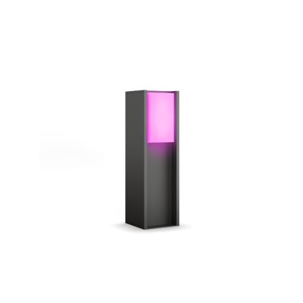 Philips - reguliuojama lauko LED lempa Hue TURACO 1xE27/8,1W/230V 40 cm IP44