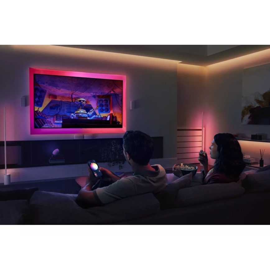 Philips - reguliuojama LED RGBW juosta Hue FLUX 4m LED/16W/230V