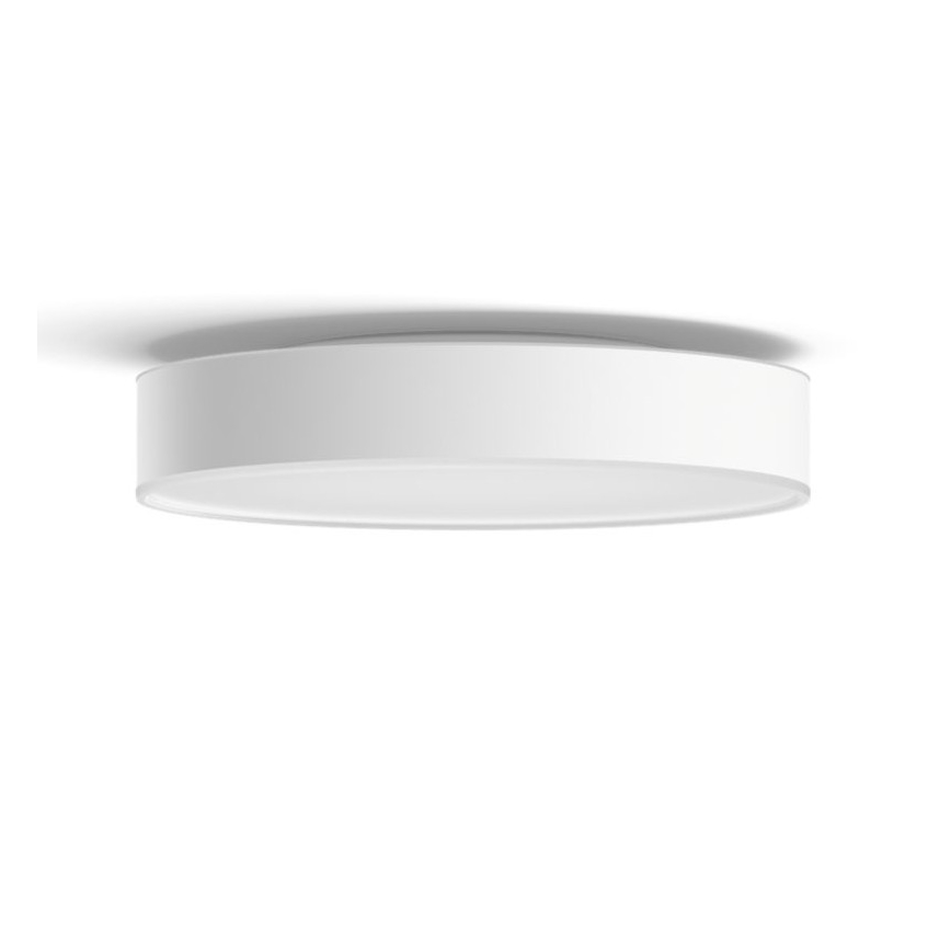 Philips - dimeriuojamas lubinis šviestuvas Hue LED/19,2W/230V 2200-6500K skersmuo 381 mm baltas + su nuotoliniu valdymo pultu