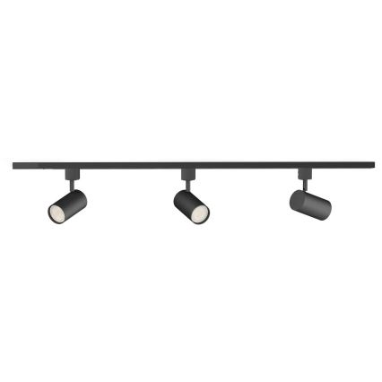 Philips - LED RGBW reguliuojamo ryškumo taškinis šviestuvas bėginėje sistemoje EASYLINK HUE 3xGU10/4,7W/230V 2200-6500K 1m juodas