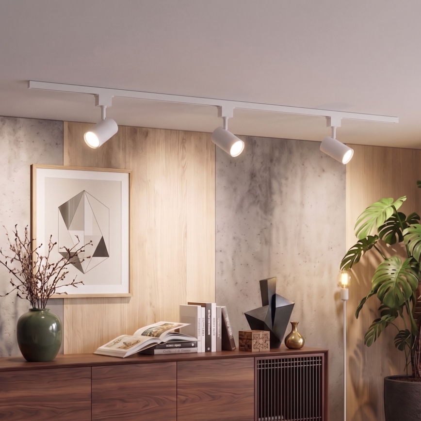 Philips - reguliuojamas LED taškinis šviestuvas bėgelinėje EASYLINK sistemoje 3xGU10/6,2W/230V 2200-2700K 1m baltas