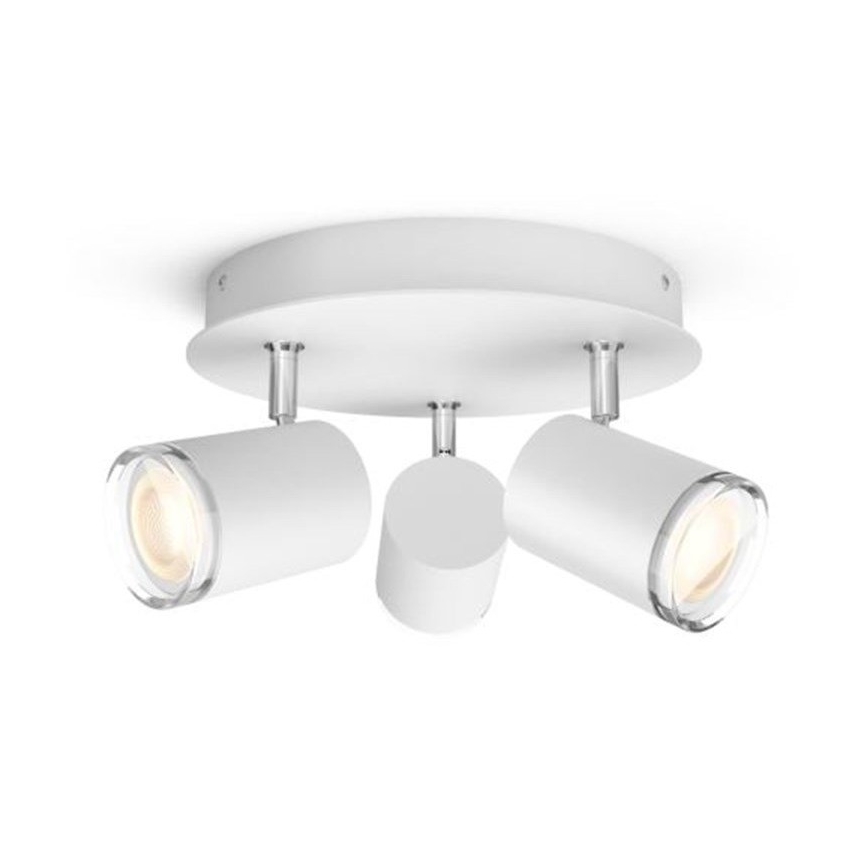 Philips - Reguliuojamas LED vonios akcentinis šviestuvas Hue ADORE 3xGU10/5W/230V IP44 + VP