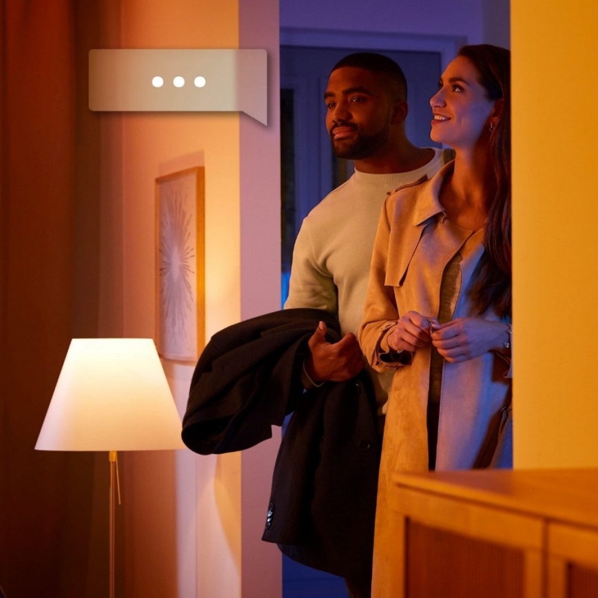 Philips - Reguliuojamas LED vonios sieninis šviestuvas Hue ADORE 1xGU10/5W/230V IP44 + VP