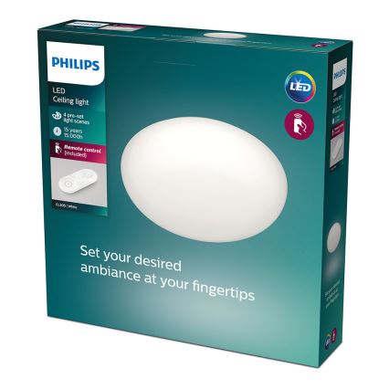 Philips - LED dimeriuojamas lubinis šviestuvas LED/23W/230V + nuotolinis valdymas