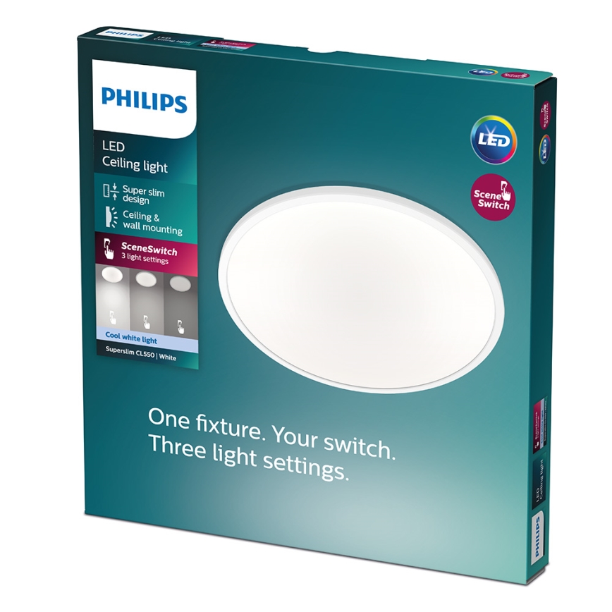 Philips - LED reguliuojamas lubinis šviestuvas LED/15W/230V 4000K