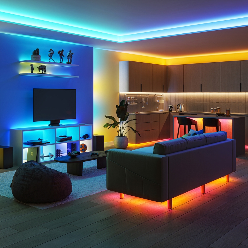 Philips - LED RGBIC dimeriuojama juosta SMART STRIP 3m LED/13W/230V 2700-6500K Wi-Fi