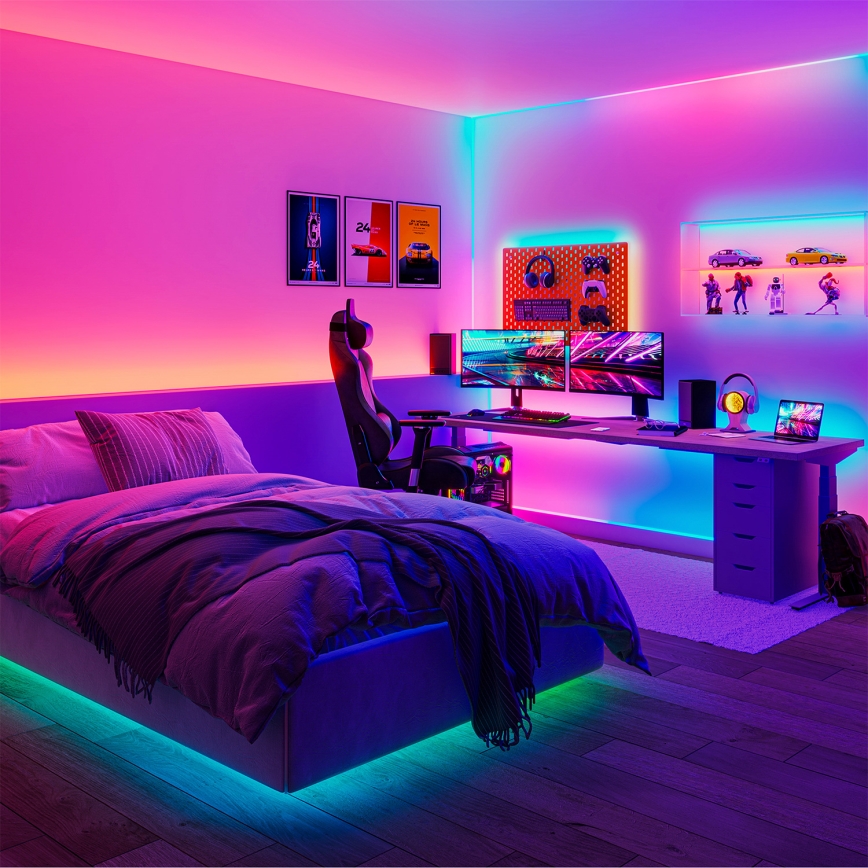 Philips - LED RGBIC dimeriuojama juosta SMART STRIP 3m LED/13W/230V 2700-6500K Wi-Fi