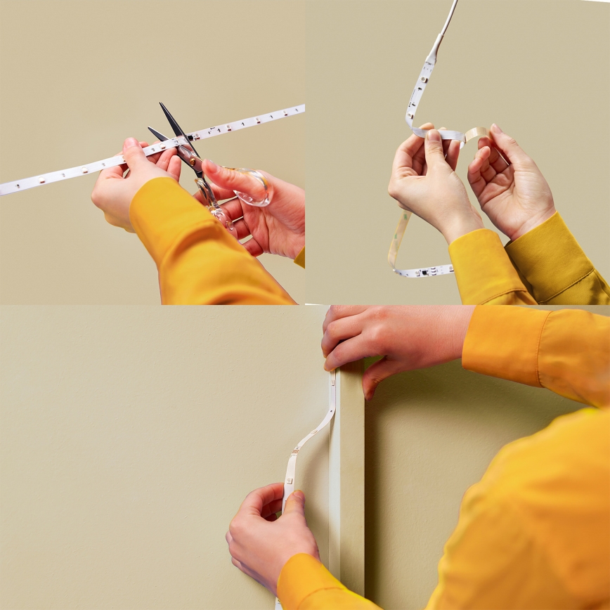 Philips - LED RGBIC dimeriuojama juosta SMART STRIP 3m LED/13W/230V 2700-6500K Wi-Fi