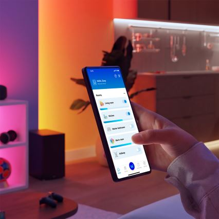 Philips - LED RGBIC dimeriuojama juosta SMART STRIP 3m LED/13W/230V 2700-6500K Wi-Fi