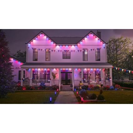 Philips - LED RGBW reguliuojama lauko girlianda Hue FESTAVIA 32xLED 18m 1000-20000K IP65