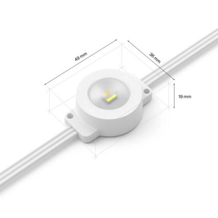 Philips - LED RGBW reguliuojama lauko girlianda Hue FESTAVIA 32xLED 18m 1000-20000K IP65