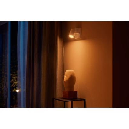 Philips - RGBW LED pritemdomas akcentinis apšvietimas Hue ARGENTA 1xGU10/4,2W/230V 2000-6500K