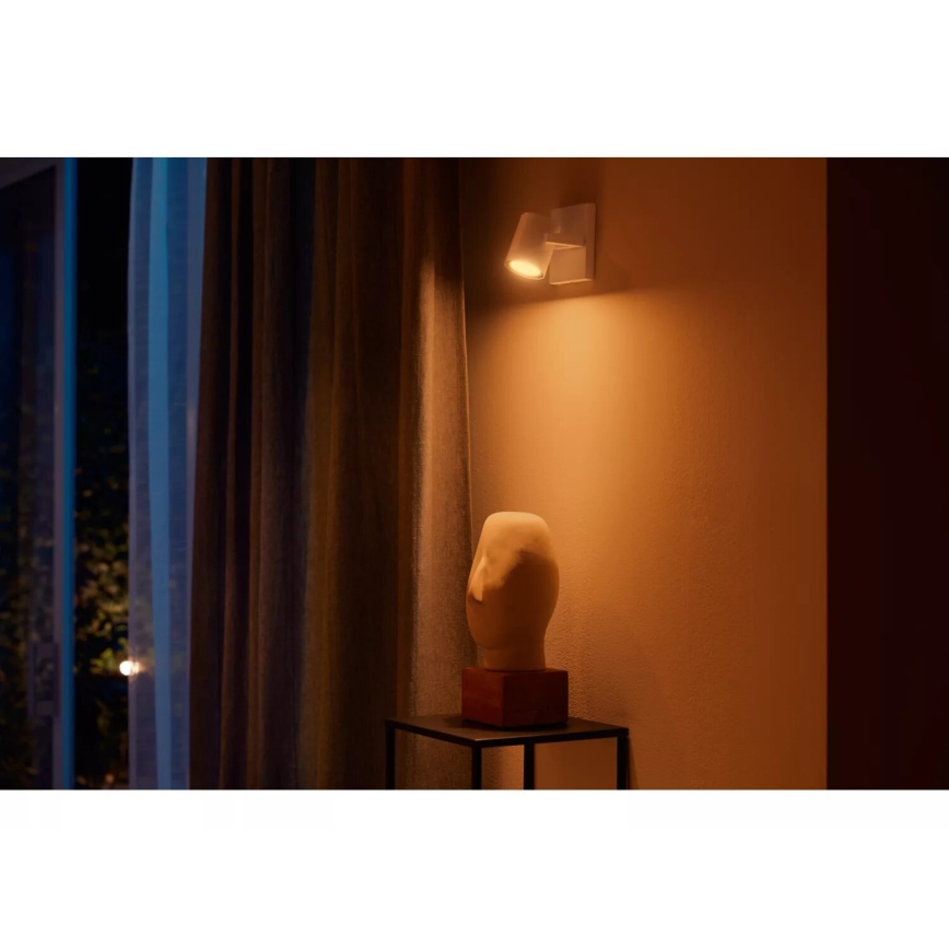 Philips - RGBW LED pritemdomas akcentinis apšvietimas Hue ARGENTA 1xGU10/4,2W/230V 2000-6500K