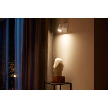 Philips - RGBW LED pritemdomas akcentinis apšvietimas Hue ARGENTA 1xGU10/4,2W/230V 2000-6500K