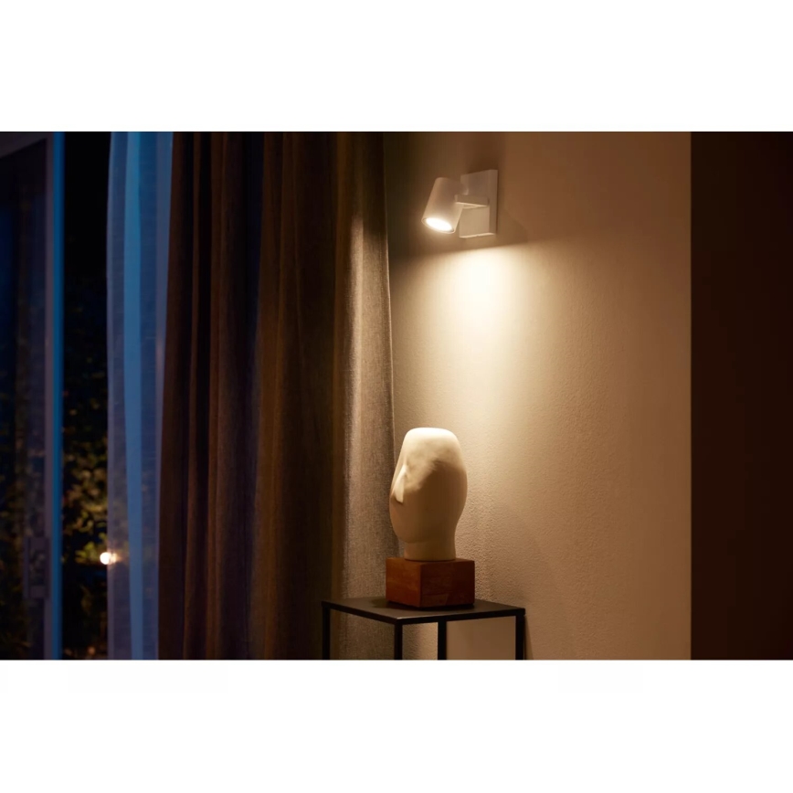 Philips - RGBW LED pritemdomas akcentinis apšvietimas Hue ARGENTA 1xGU10/4,2W/230V 2000-6500K