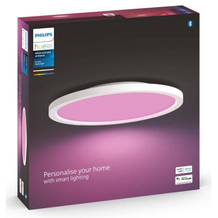 Philips - RGBW Reguliuojamas lubinis šviestuvas Hue SURIMU LED/40W/230V