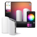 Philips - RINKINYS 2 vnt. LED RGBW Pritemdomas projektinis šviestuvas Hue PLAY LED/20W/230V 2000–6500K baltas
