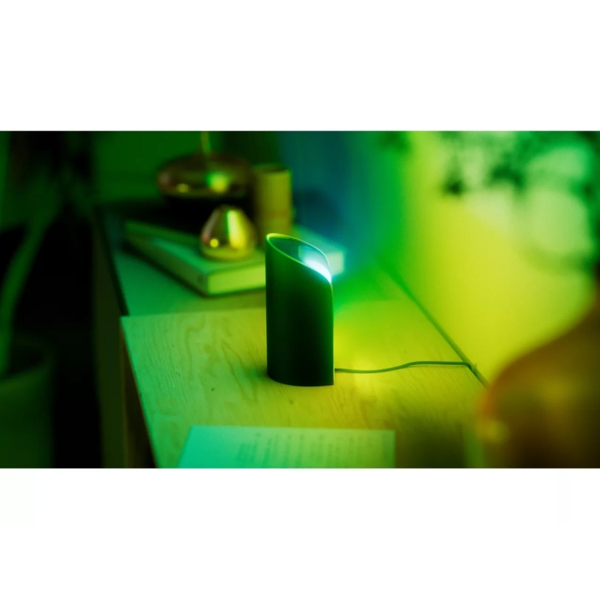 Philips - Komplektas 2x LED RGBW dimeriuojamas projektinis šviestuvas Hue PLAY LED/20W/230V 2000–6500K juodas
