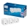 Philips - Rinkinys 3 vnt. išmanių SCHUKO lizdų 2300W Wi-Fi