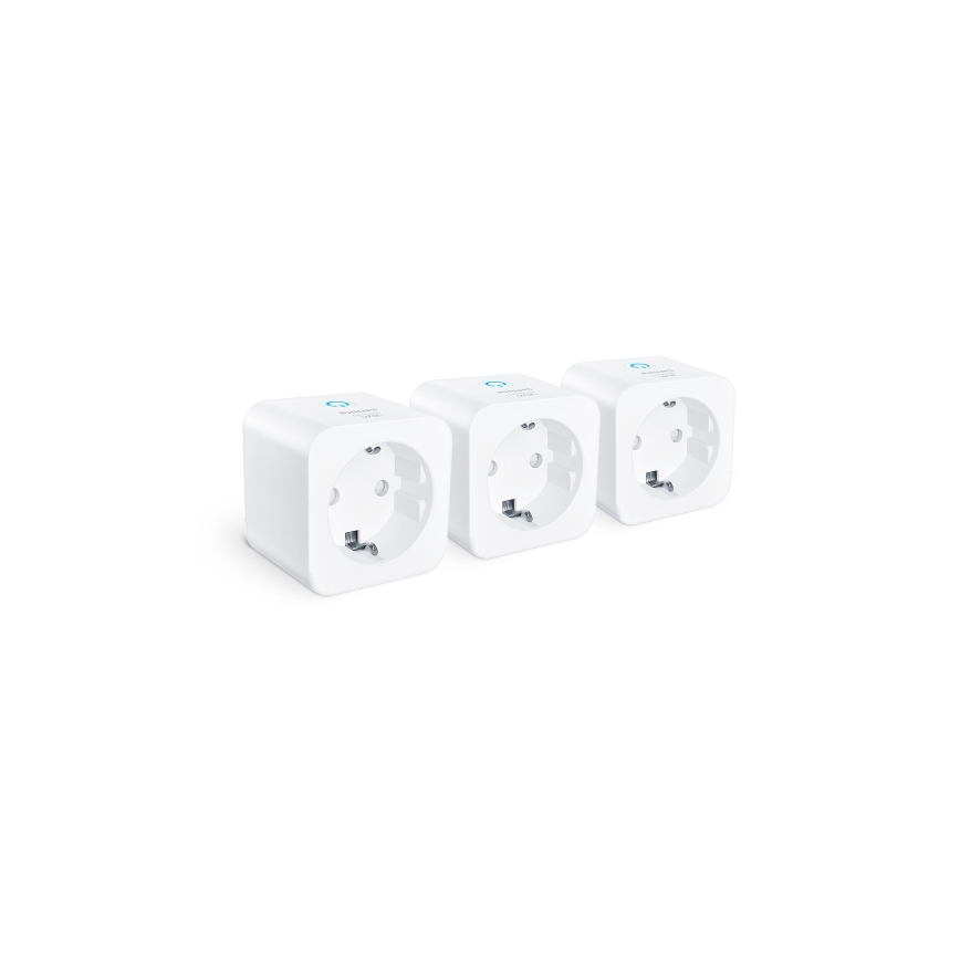 Philips - Rinkinys 3 vnt. išmanių SCHUKO lizdų 2300W Wi-Fi