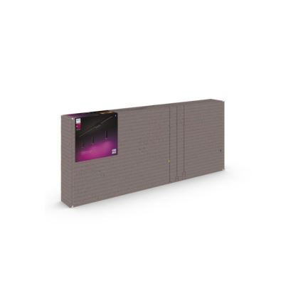 Philips - Komplektas 3x dimeriuojamų LED RGBW pakabinamų šviestuvų ant laido, skirti Hue PERIFO bėginei sistemai LED/15,6W/230V 2000-6500K