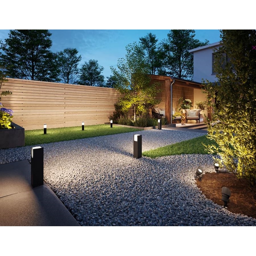 Philips - RINKINYS 3x LED Lauko lempa GARDENLINK LED/24W/230V 2700K IP44