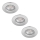 Philips - RINKINYS 3x LED Reguliuojamas vonios šviestuvas DIVE LED/5W/230V IP65