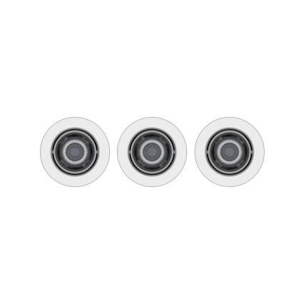 Philips -RINKINYS 3xLED Reguliuojamas įleidžiamas šviestuvas IMPALA Warm Glow LED/6W/230V