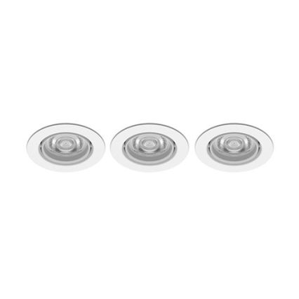 Philips -RINKINYS 3xLED Reguliuojamas įleidžiamas šviestuvas IMPALA Warm Glow LED/6W/230V