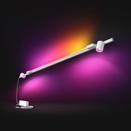 Philips-RINKINYS 3xLED Reguliuojamas akcentinis šviestuvas bėgių sistemai Hue LED/39,9W/230V