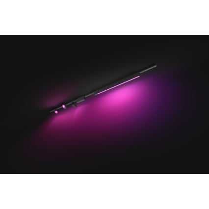 Philips - RINKINYS 4x LED RGB Reguliuojamas šviestuvas bėgių sistemai Hue PERIFO LED RGB/44,6W/230V 2000-6500K