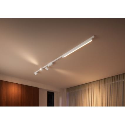 Philips - RINKINYS 4x LED RGB Reguliuojamas šviestuvas bėgių sistemai Hue PERIFO LED RGB/44,6W/230V 2000-6500K