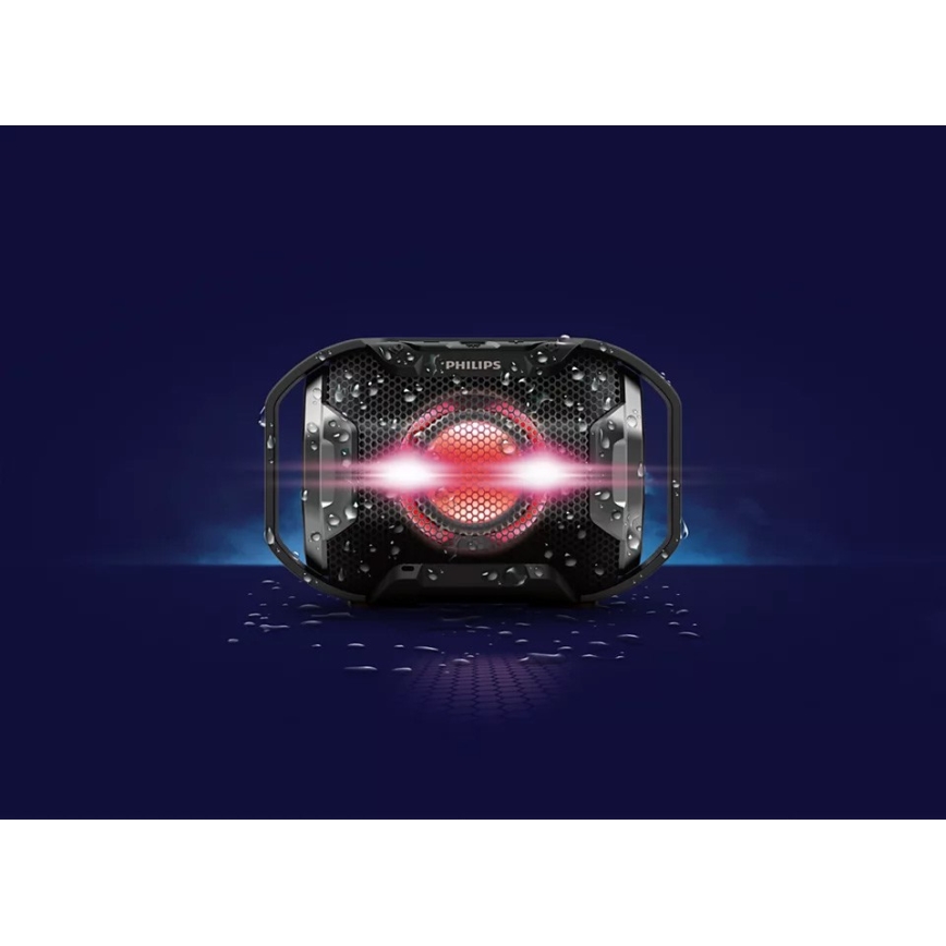 Philips SB300B/00 – Bluetooth nešiojamasis garsiakalbis 4W/5V IPX7 juodas