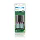 Philips SCB1490NB/12 - Baterijų įkroviklis MULTILIFE 4xAA 2100 mAh 230V