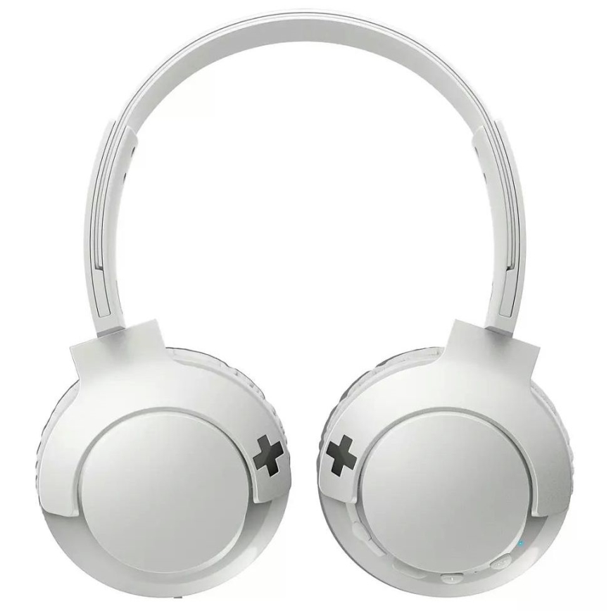 Philips SHB3075WT/00 – Baltos belaidės ausinės su Bluetooth.