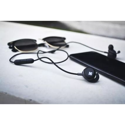 Philips SHB4305BK/00 – Bluetooth ausinės su mikrofonu juodos spalvos