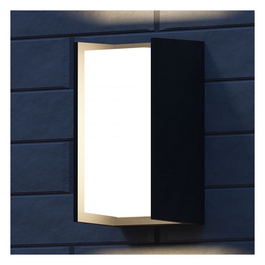 Philips - Sieninis lauko šviestuvas BRIDGE 1xE27/15W/230V IP44