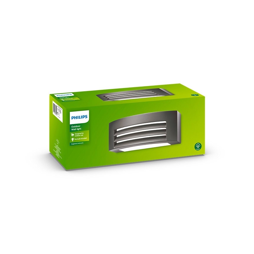 Philips - Sieninis lauko šviestuvas FRAGRANCE 1xE27/42W/230V IP44