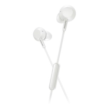 Philips TAE4105WT/00 – Ausinės su mikrofonu JACK 3,5 mm baltas
