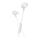 Philips TAE4105WT/00 – Ausinės su mikrofonu JACK 3,5 mm baltas