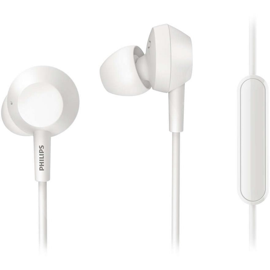 Philips TAE4105WT/00 – Ausinės su mikrofonu JACK 3,5 mm baltas