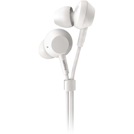 Philips TAE4105WT/00 – Ausinės su mikrofonu JACK 3,5 mm baltas