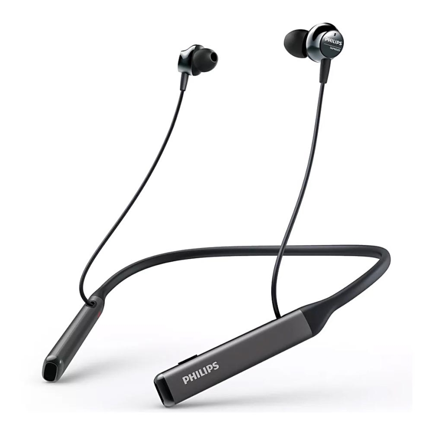 Philips TAPN505BK/00-Bluetooth ausinės su mikrofonu ir MicroSD grotuvu