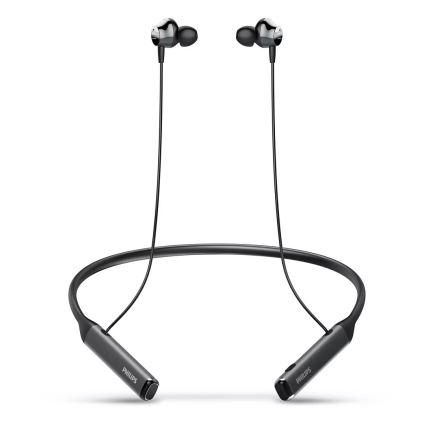 Philips TAPN505BK/00-Bluetooth ausinės su mikrofonu ir MicroSD grotuvu