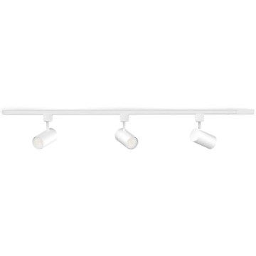 Philips - Taškinis šviestuvas bėgių sistemoje EASYLINK 3xGU10/7W/230V 1m baltas