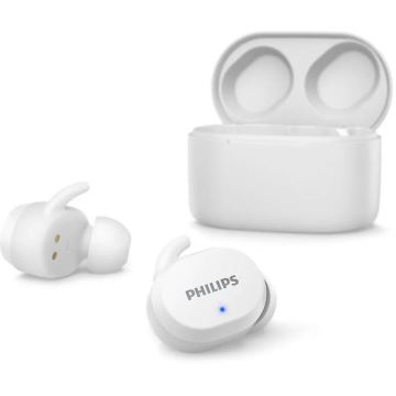 Philips TAT3216WT/00 - Belaidės ausinės TWS Bluetooth IPX5 baltos spalvos