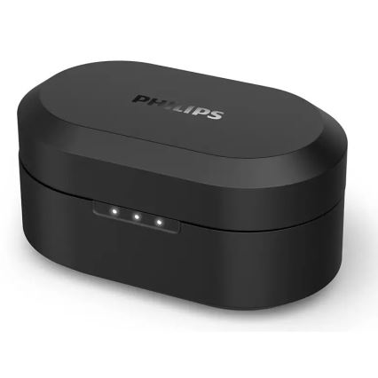 Philips TAT8505BK/00 - Belaidės ausinės IPX4 2x 55 mAh + 560 mAh juoda