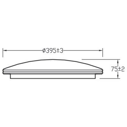 Philips - LED reguliuojamas lubų šviestuvas LED/23W/230V 2700-6500K + nuotolinis valdymas