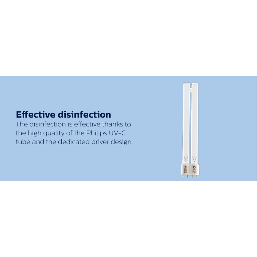 Philips - Dezinfekcinė germicidinė lempa su UV-C sensoriumi/24W/230V